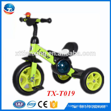 2015 Alibaba hot sale kids metal tricycle, Wholesales of baby walk tricycle with 3 EVA/AIR wheels